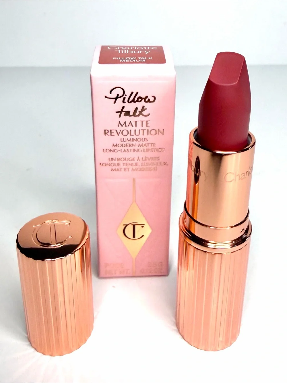Charlotte Tilbury Matte Revolution Lipstick PILLOW TALK MEDIUM